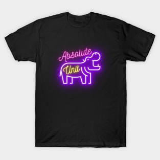 Absolute Unit - Cute Hippo T-Shirt